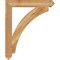 Ekena Millwork Thorton Arts & Crafts Rough Sawn Bracket, Western Red Cedar, 4"W x 30"D x 36"H BKT04X30X36THR03RWR - alternate 3